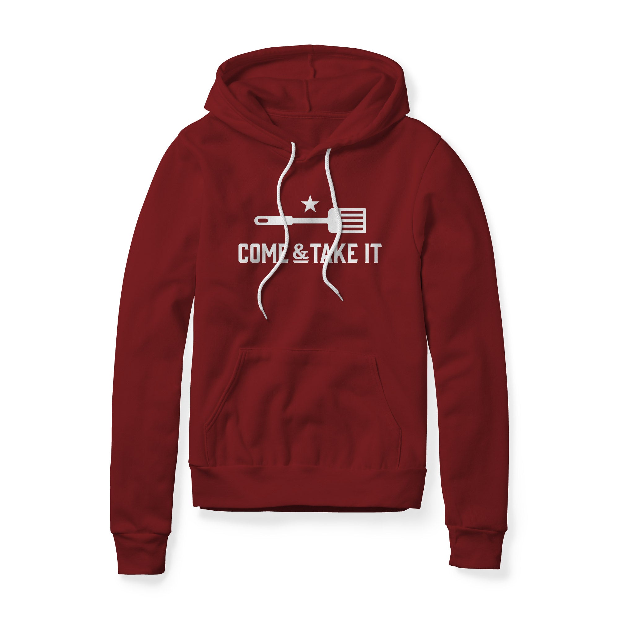 Come And Take It Spatula Fleece Hoodie