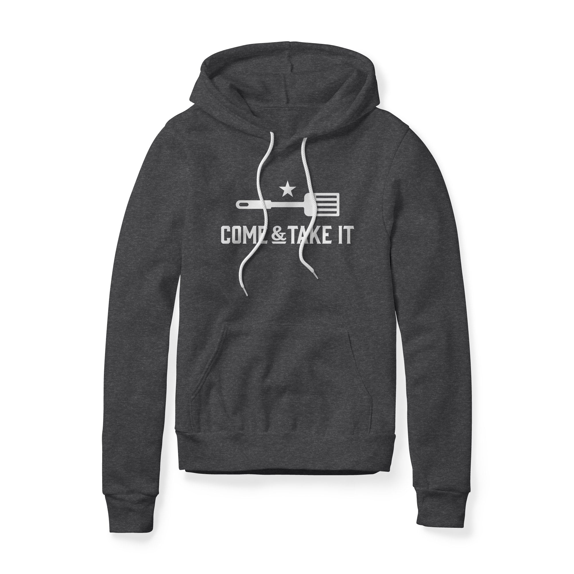 Come And Take It Spatula Fleece Hoodie