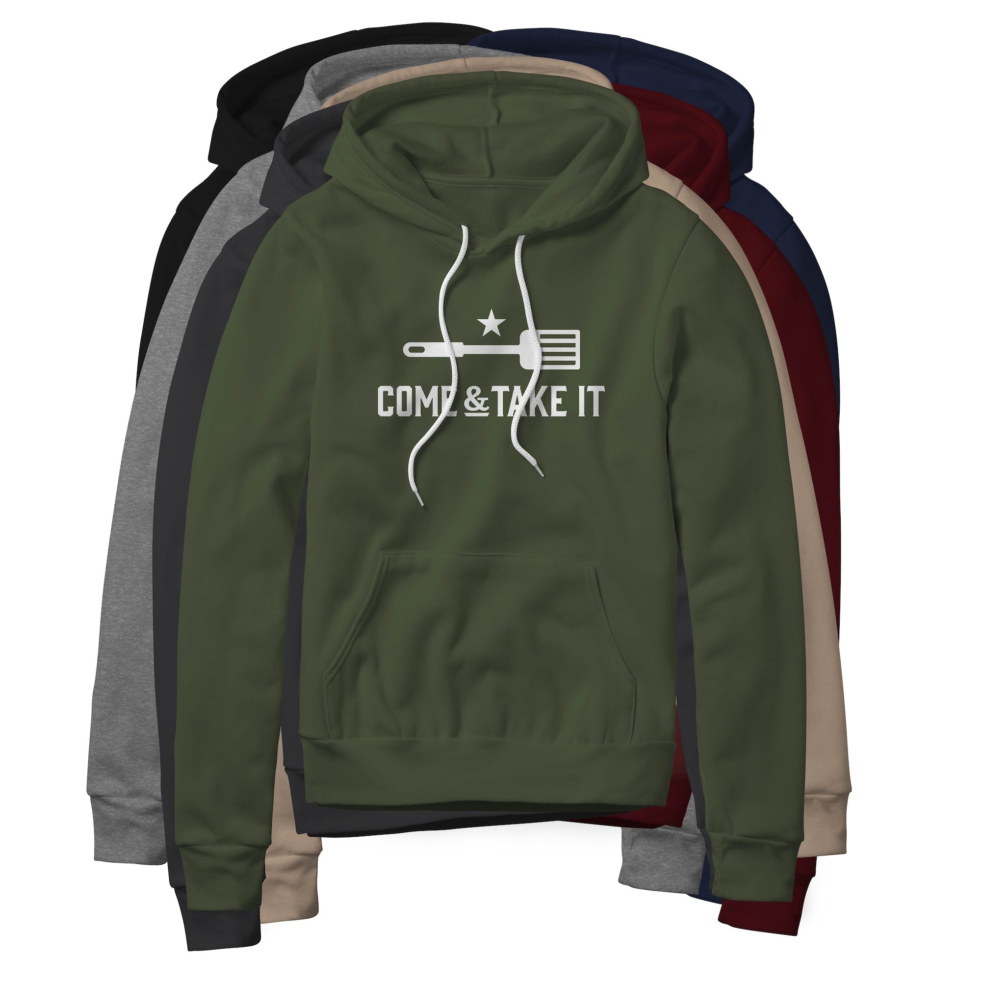Come And Take It Spatula Hoodie | Backyard Republic™