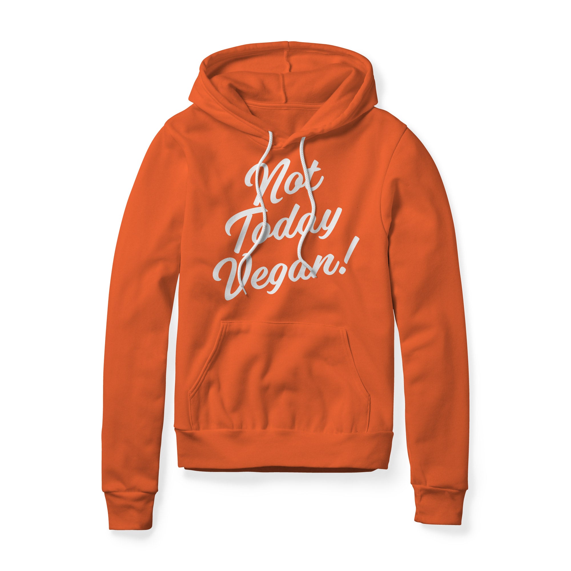 Not Today Vegan Fleece Hoodie