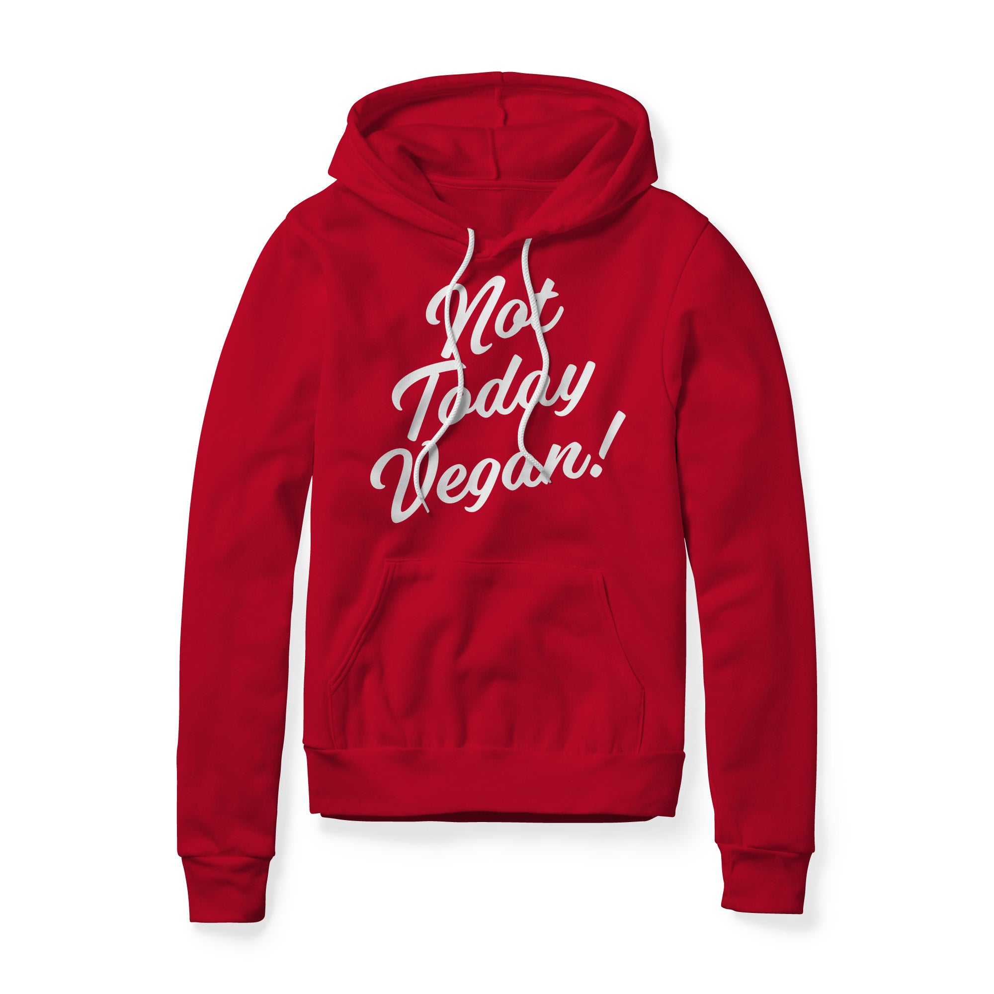 Not Today Vegan Fleece Hoodie