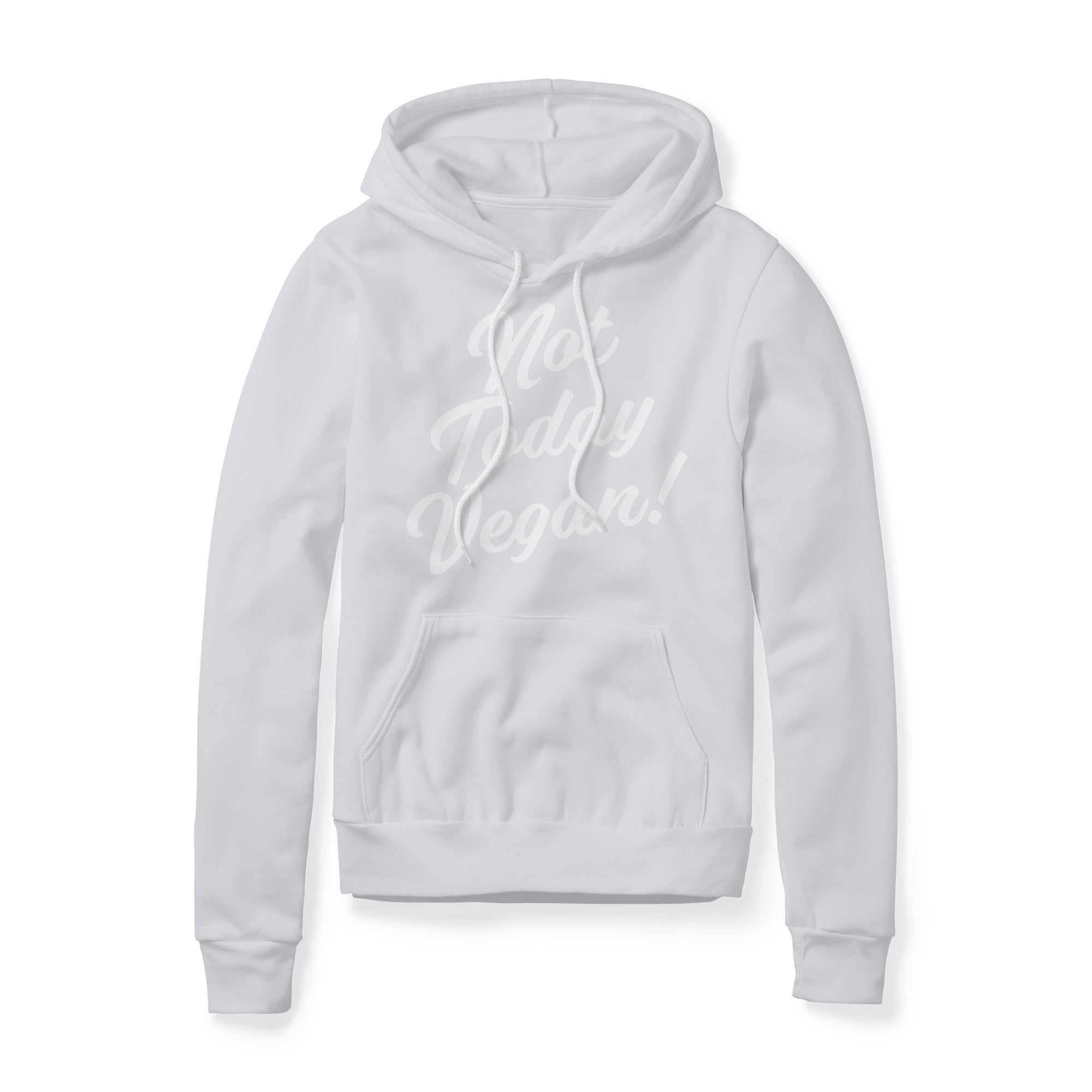 Not Today Vegan Fleece Hoodie