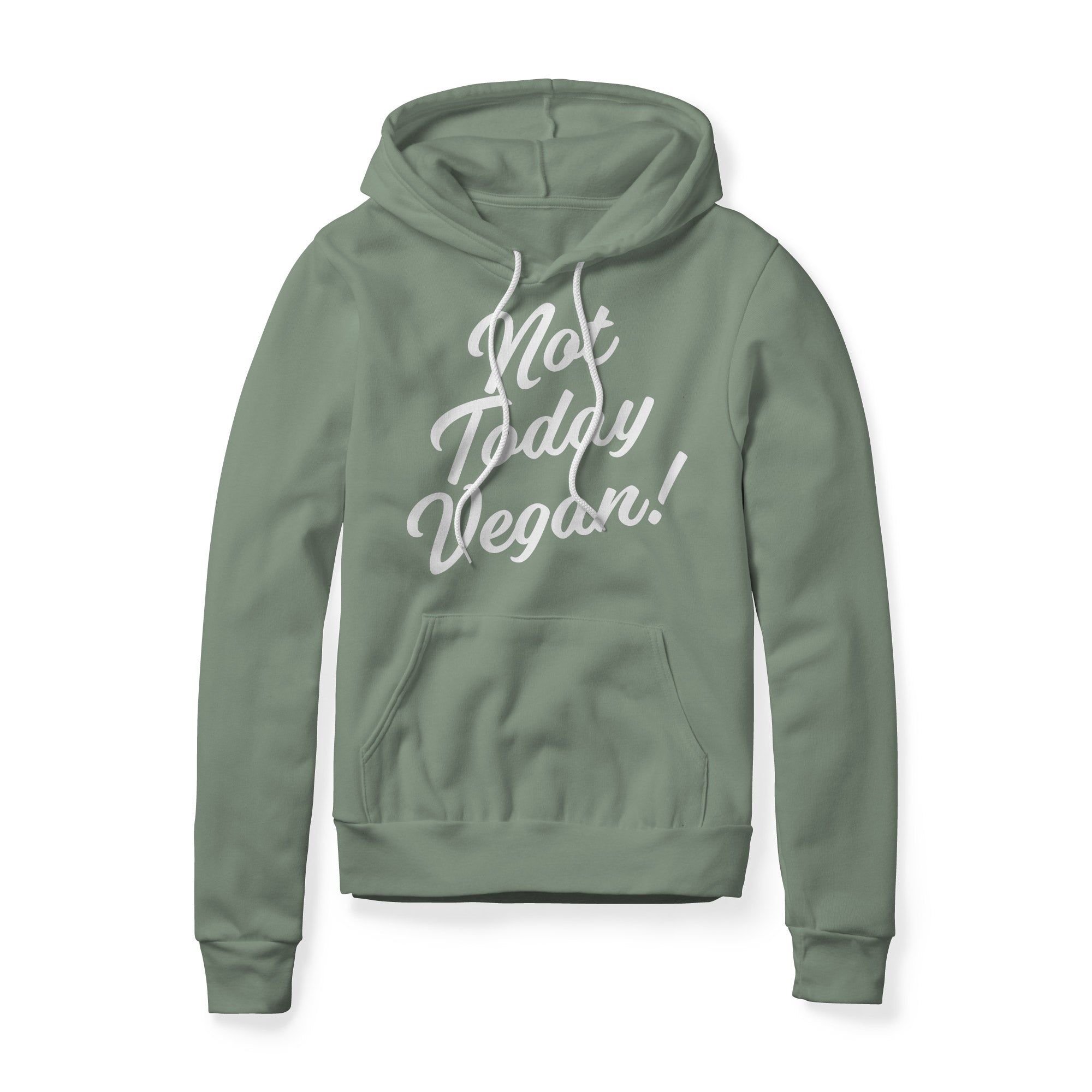 Not Today Vegan Fleece Hoodie