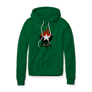 BBQ Grill Icon Fleece Hoodie - Full Color