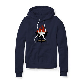 BBQ Grill Icon Hoodie - Full Color | Backyard Republic™