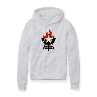 BBQ Grill Icon Fleece Hoodie - Full Color