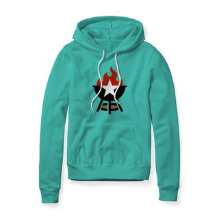 BBQ Grill Icon Fleece Hoodie - Full Color