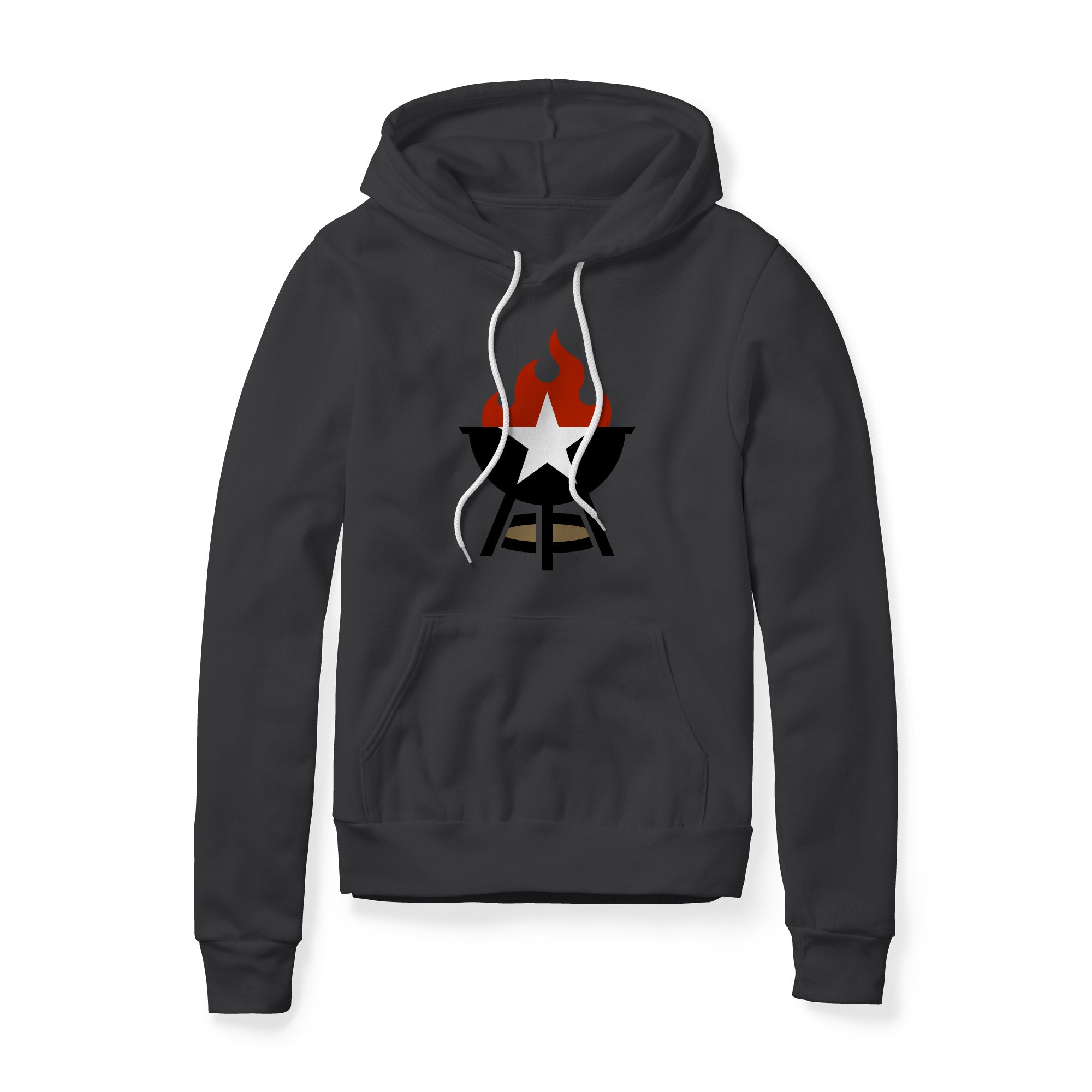 BBQ Grill Icon Hoodie - Full Color | Backyard Republic™