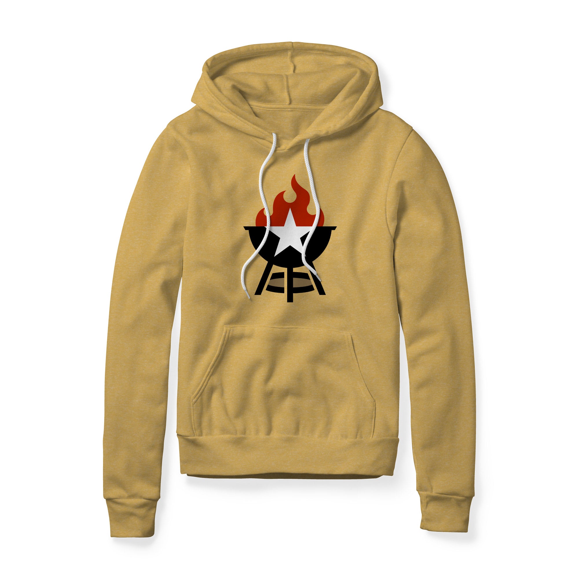 BBQ Grill Icon Hoodie - Full Color | Backyard Republic™