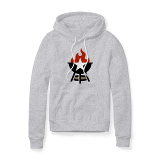 BBQ Grill Icon Fleece Hoodie - Full Color