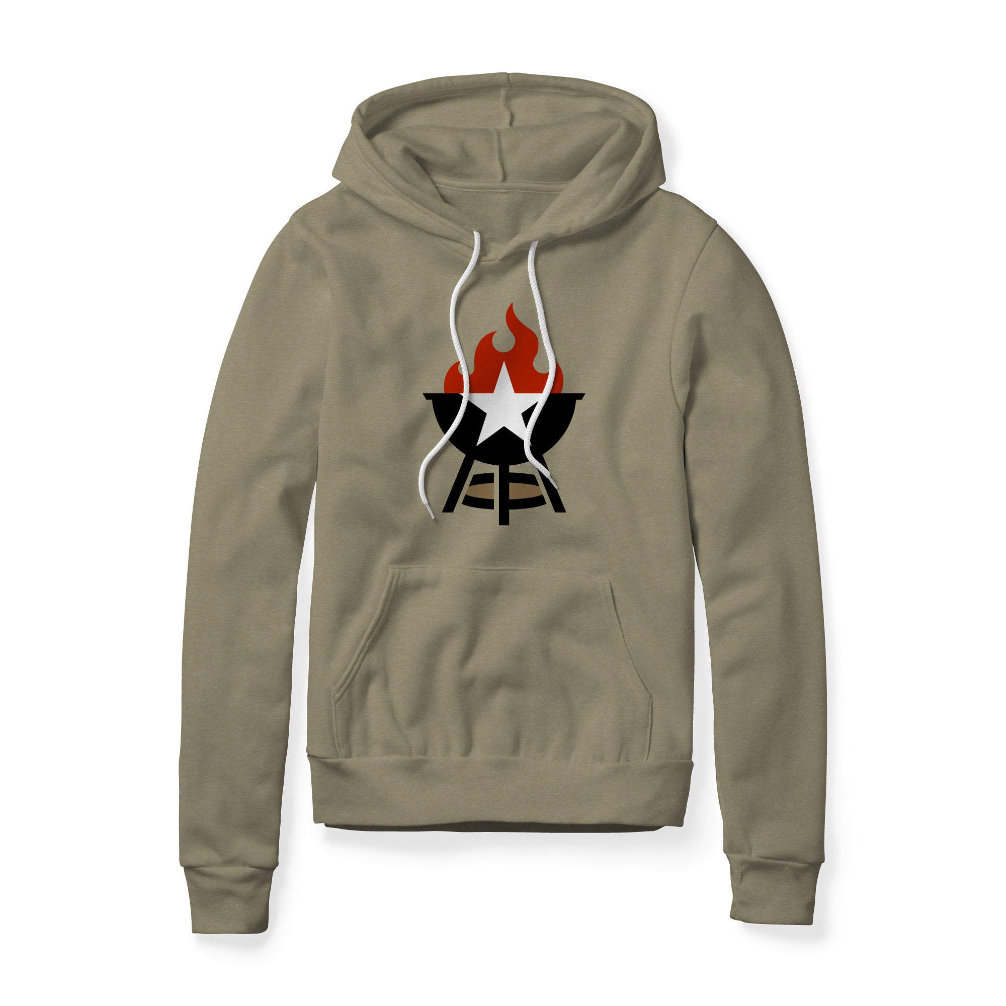 BBQ Grill Icon Hoodie - Full Color | Backyard Republic™