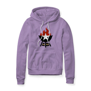 BBQ Grill Icon Fleece Hoodie - Full Color