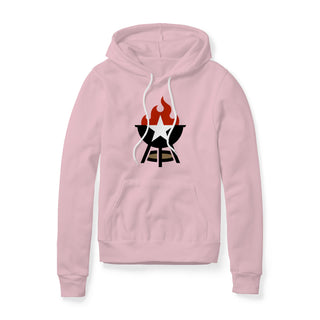 BBQ Grill Icon Fleece Hoodie - Full Color