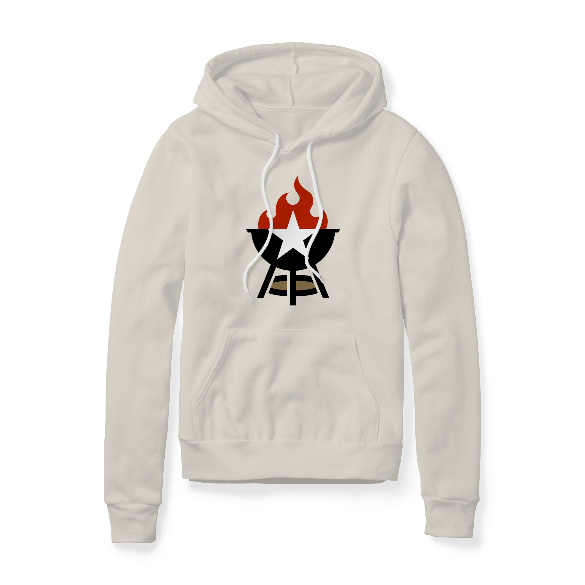 BBQ Grill Icon Hoodie - Full Color | Backyard Republic™