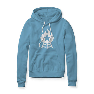 BBQ Grill Icon Hoodie - White | Backyard Republic™