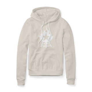 BBQ Grill Icon Hoodie - White | Backyard Republic™
