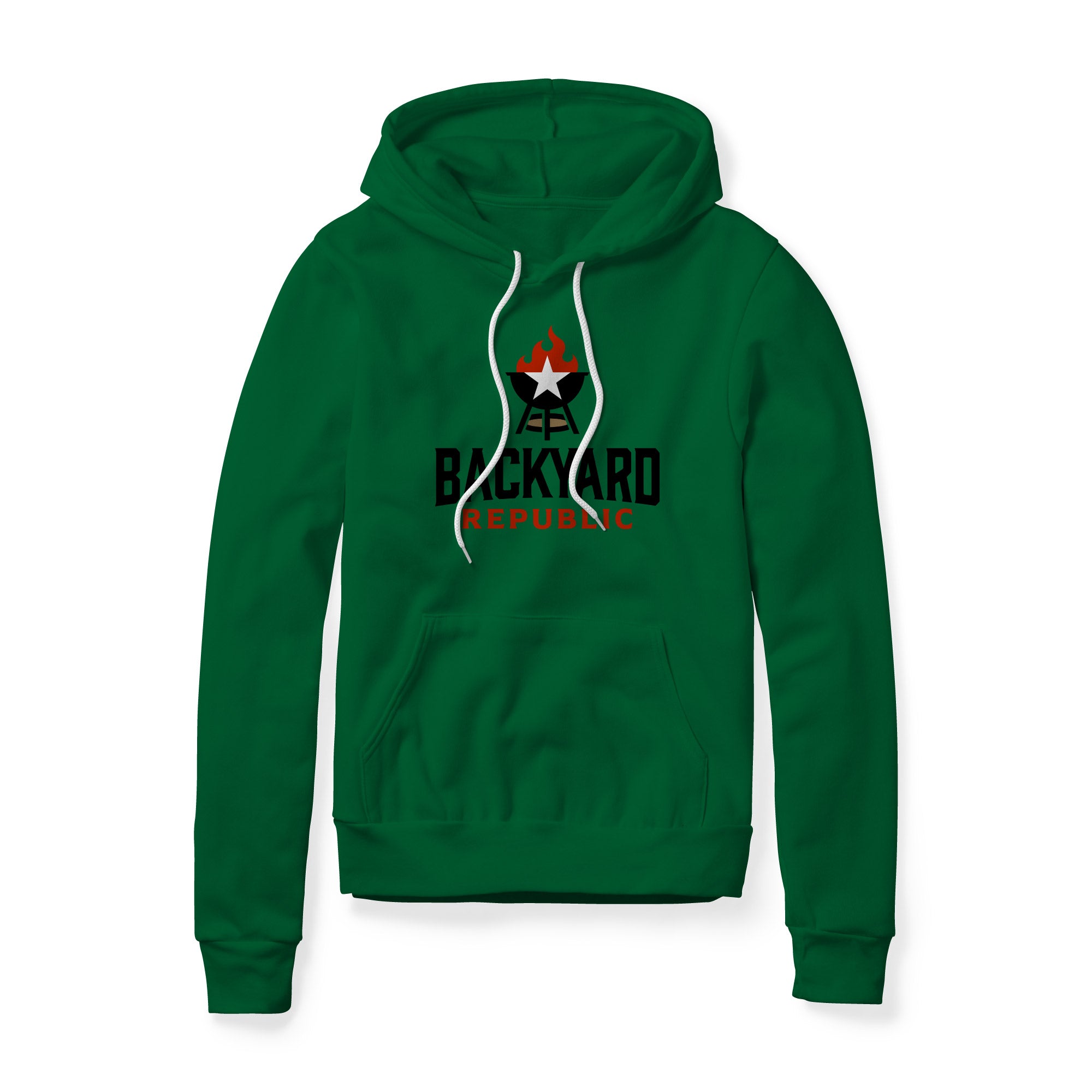 Backyard Republic Logo Fleece Hoodie - Full Color