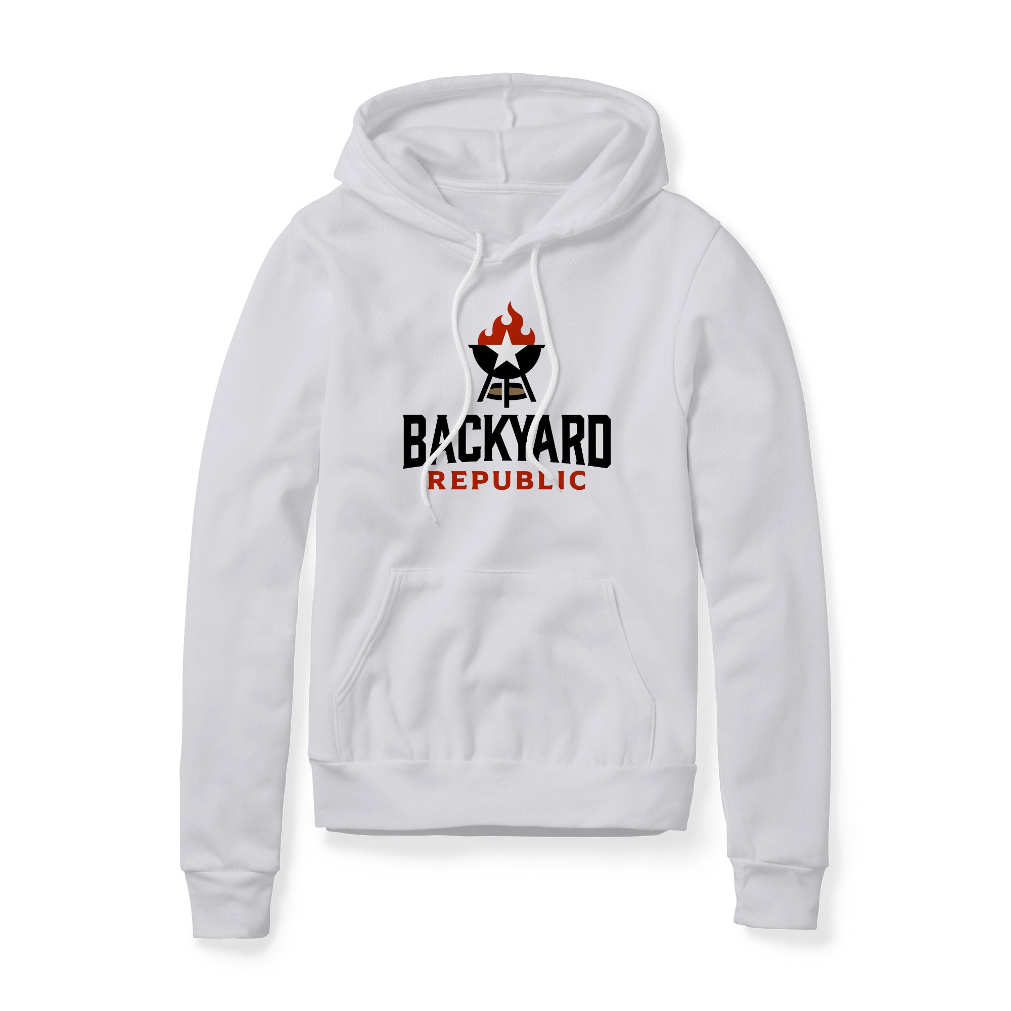 Backyard Republic Logo Fleece Hoodie - Full Color
