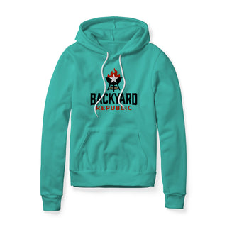 Backyard Republic Logo Fleece Hoodie - Full Color