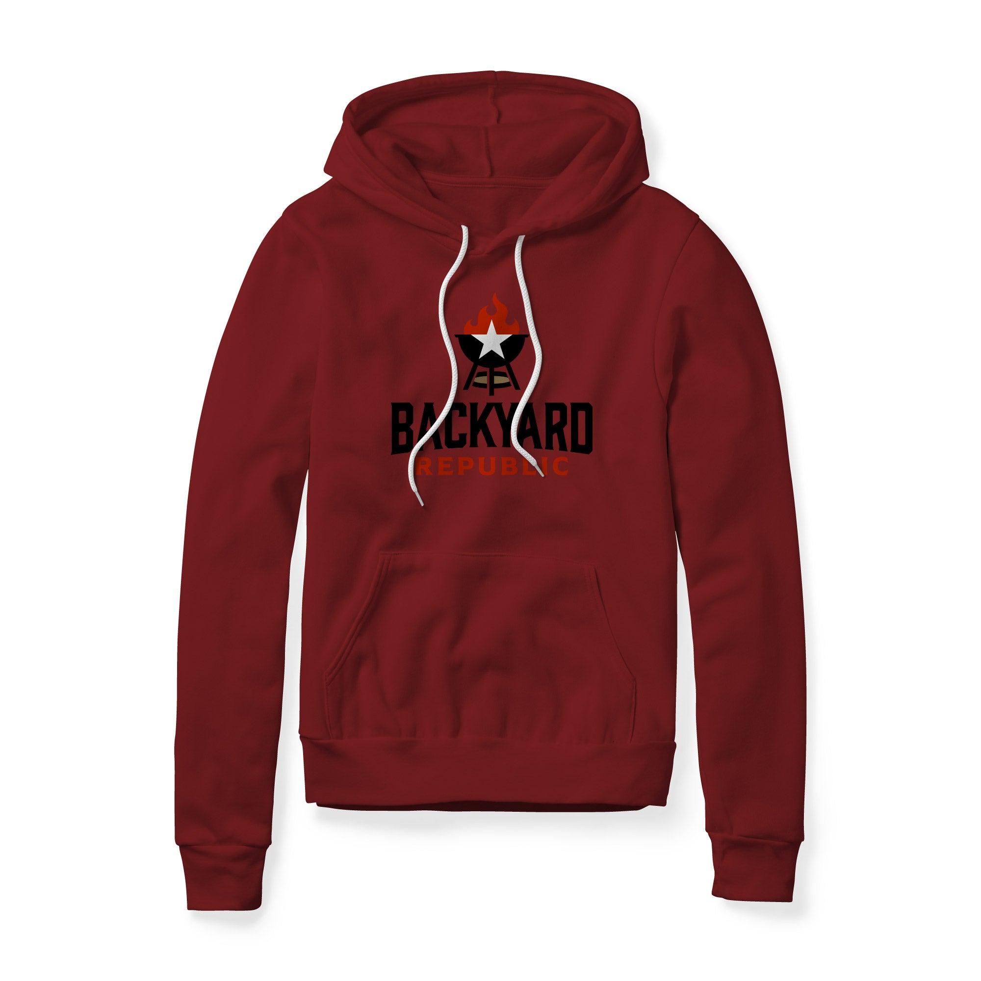 Backyard Republic Logo Fleece Hoodie - Full Color