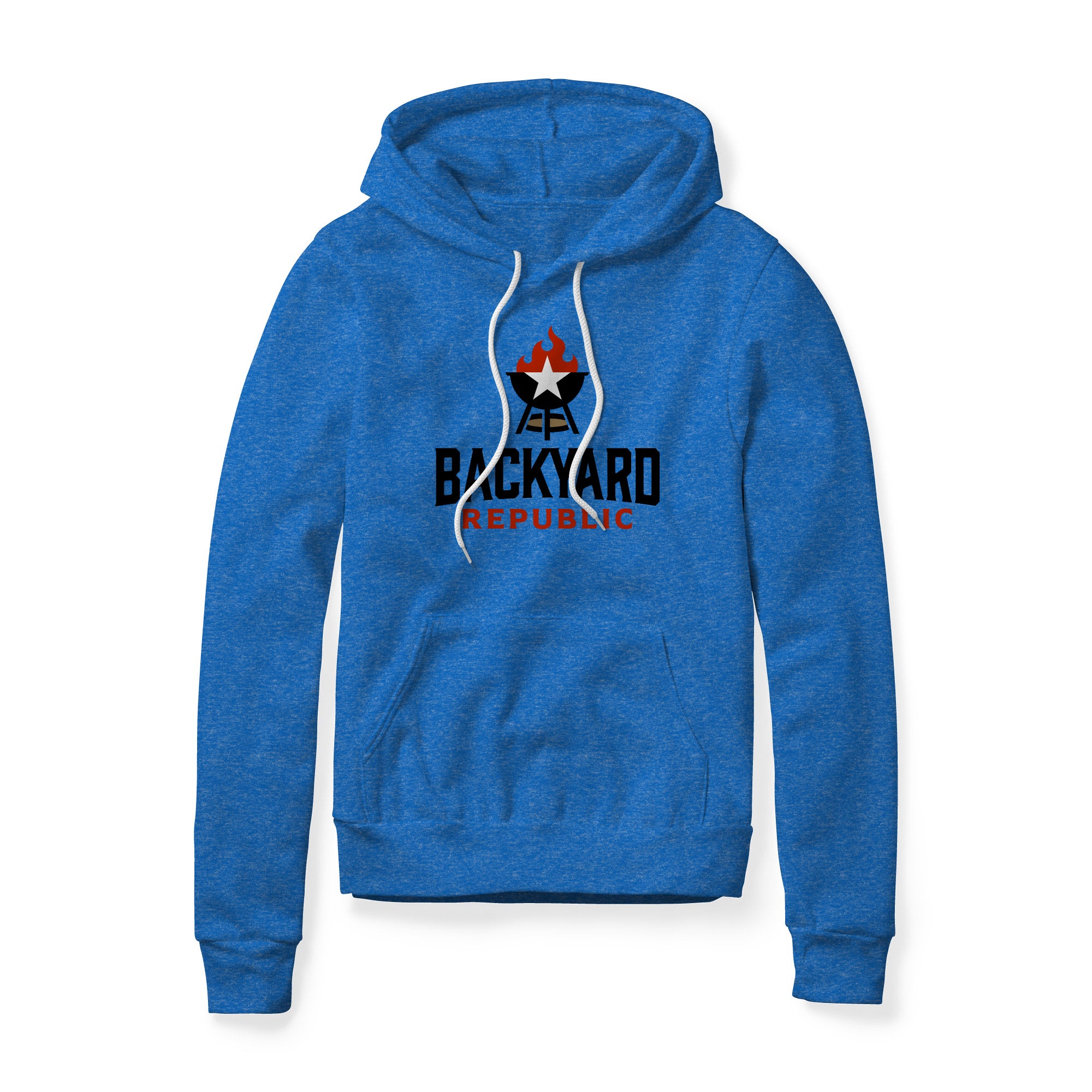 Backyard Republic Logo Fleece Hoodie - Full Color