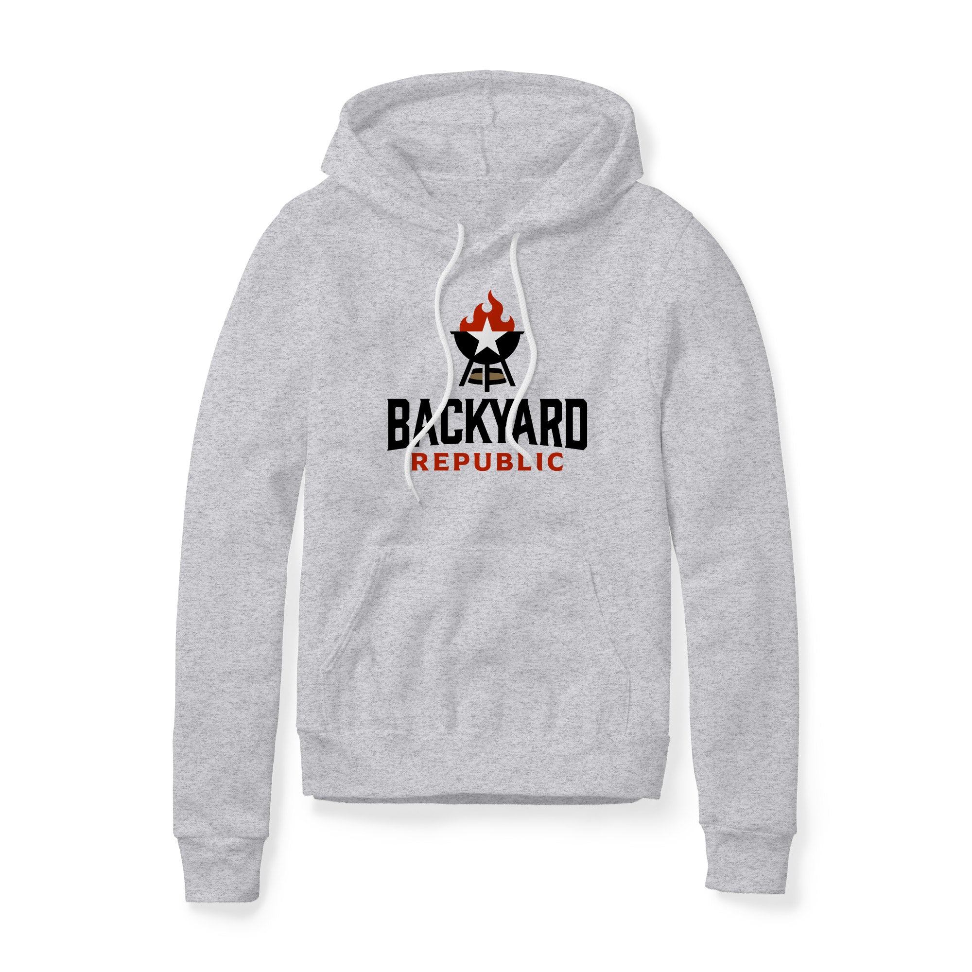 Backyard Republic Logo Fleece Hoodie - Full Color