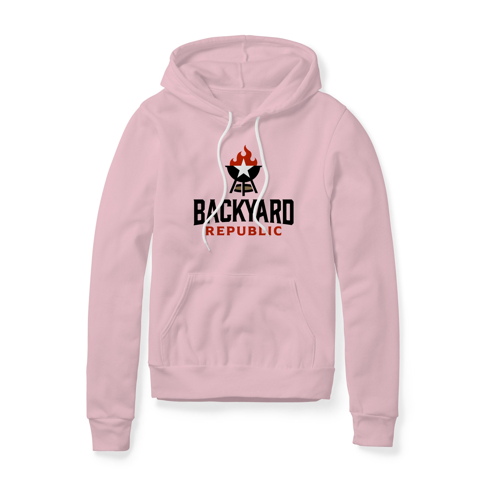 Backyard Republic Logo Fleece Hoodie - Full Color
