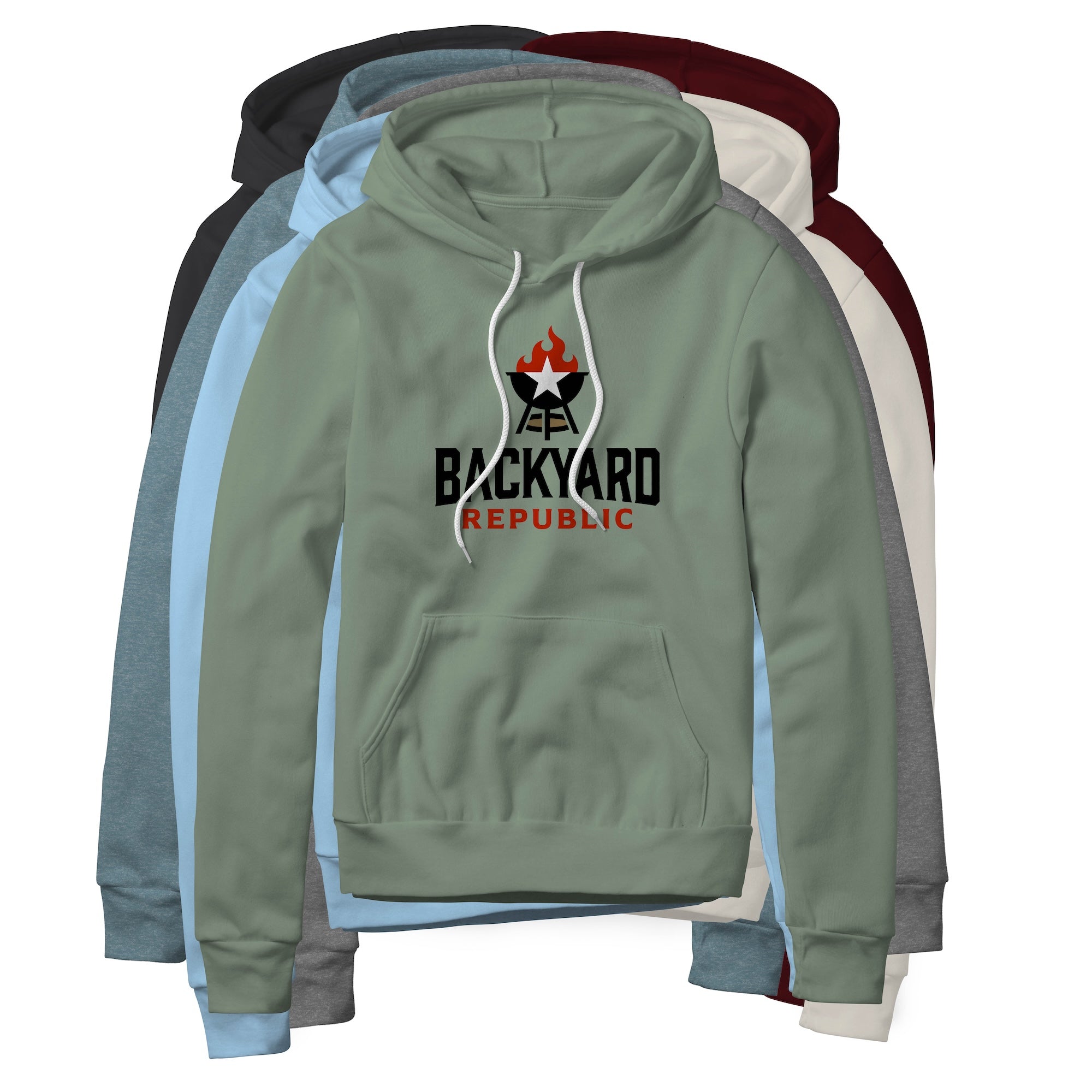 Backyard Republic Logo Hoodie - Full Color | Backyard Republic™