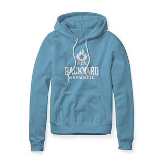 Backyard Republic Logo Hoodie - White | Backyard Republic™