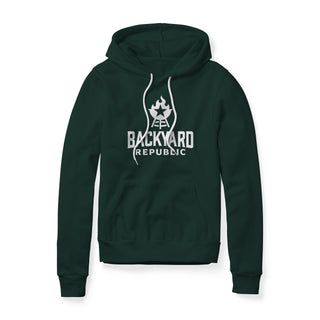 Backyard Republic Logo Hoodie - White | Backyard Republic™