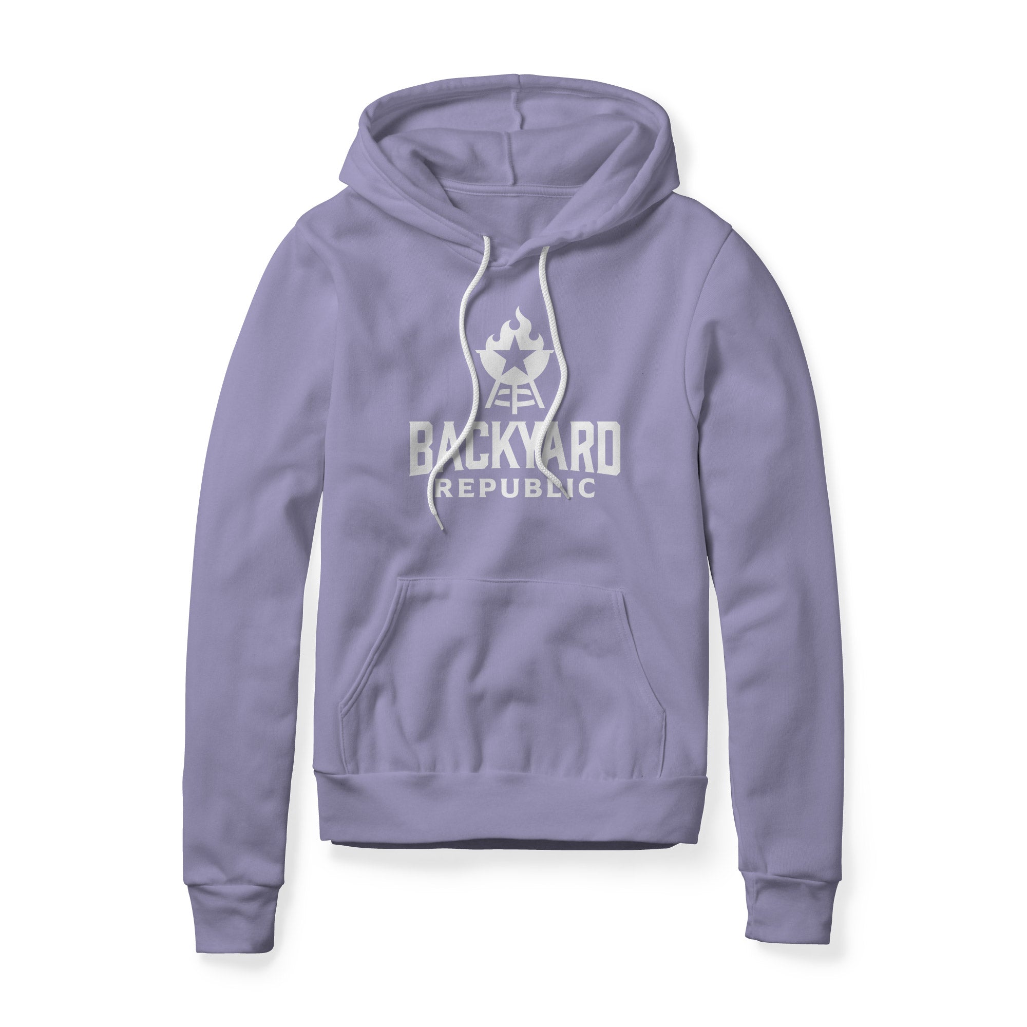 Backyard Republic Logo Hoodie - White | Backyard Republic™