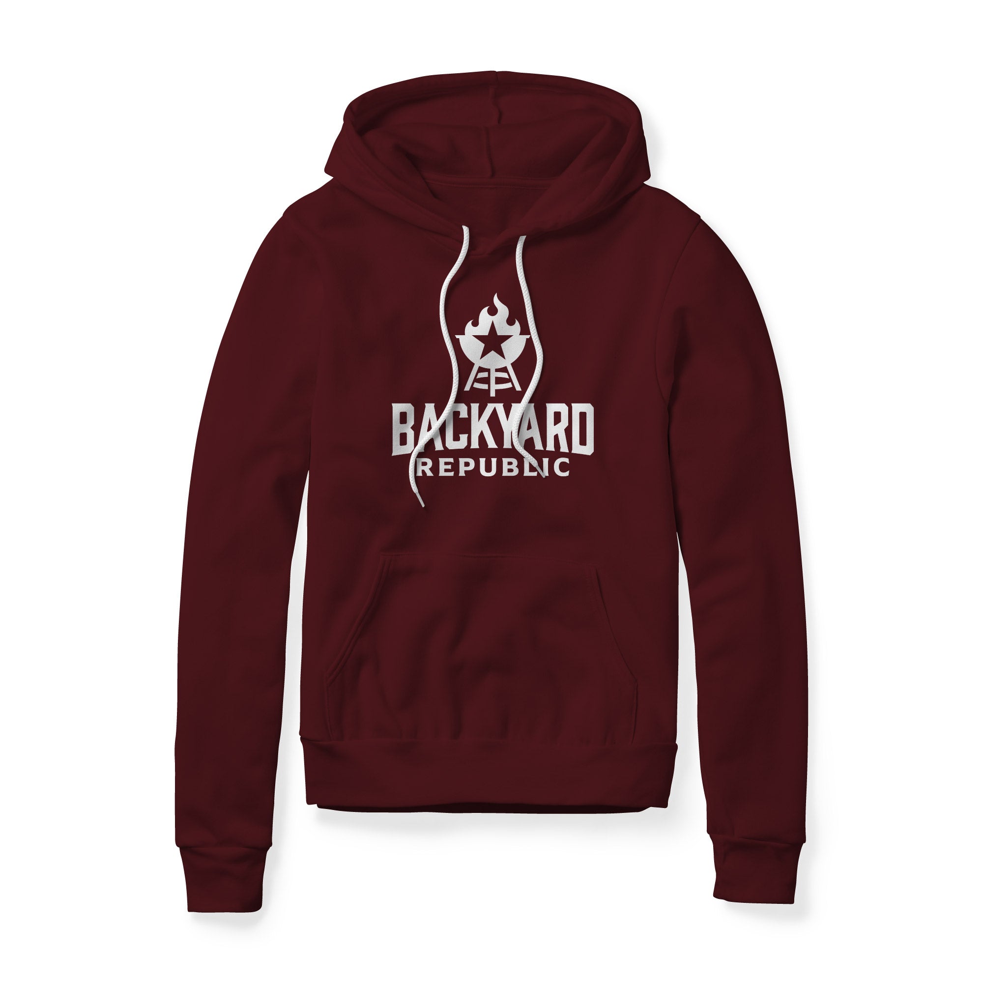 Backyard Republic Logo Hoodie - White | Backyard Republic™