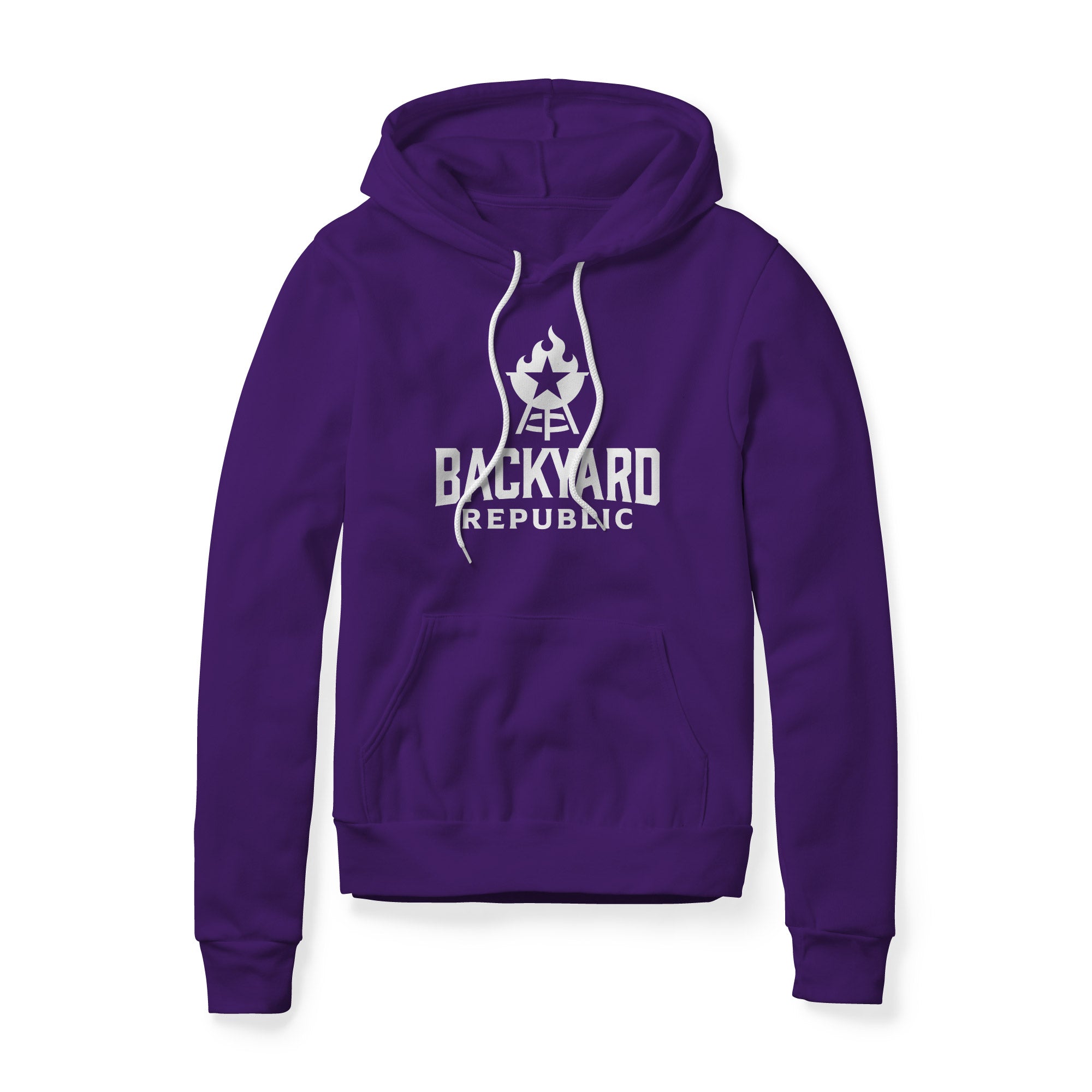 Backyard Republic Logo Hoodie - White | Backyard Republic™