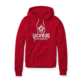 Backyard Republic Logo Hoodie - White | Backyard Republic™