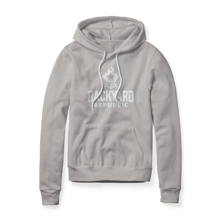 Backyard Republic Logo Hoodie - White | Backyard Republic™