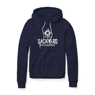 Backyard Republic Logo Hoodie - White | Backyard Republic™