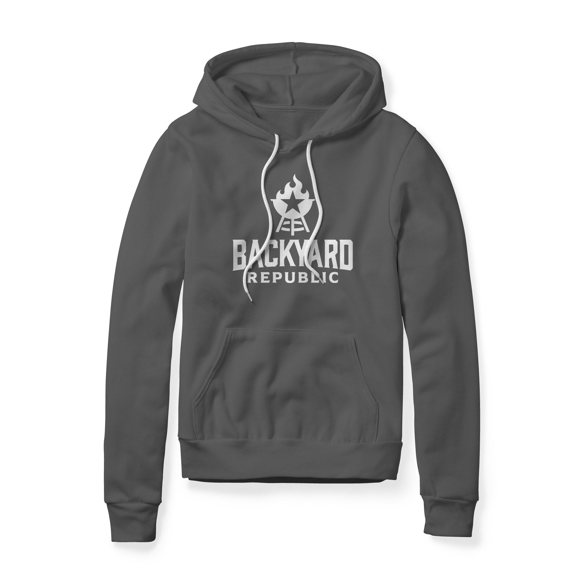 Backyard Republic Logo Hoodie - White | Backyard Republic™