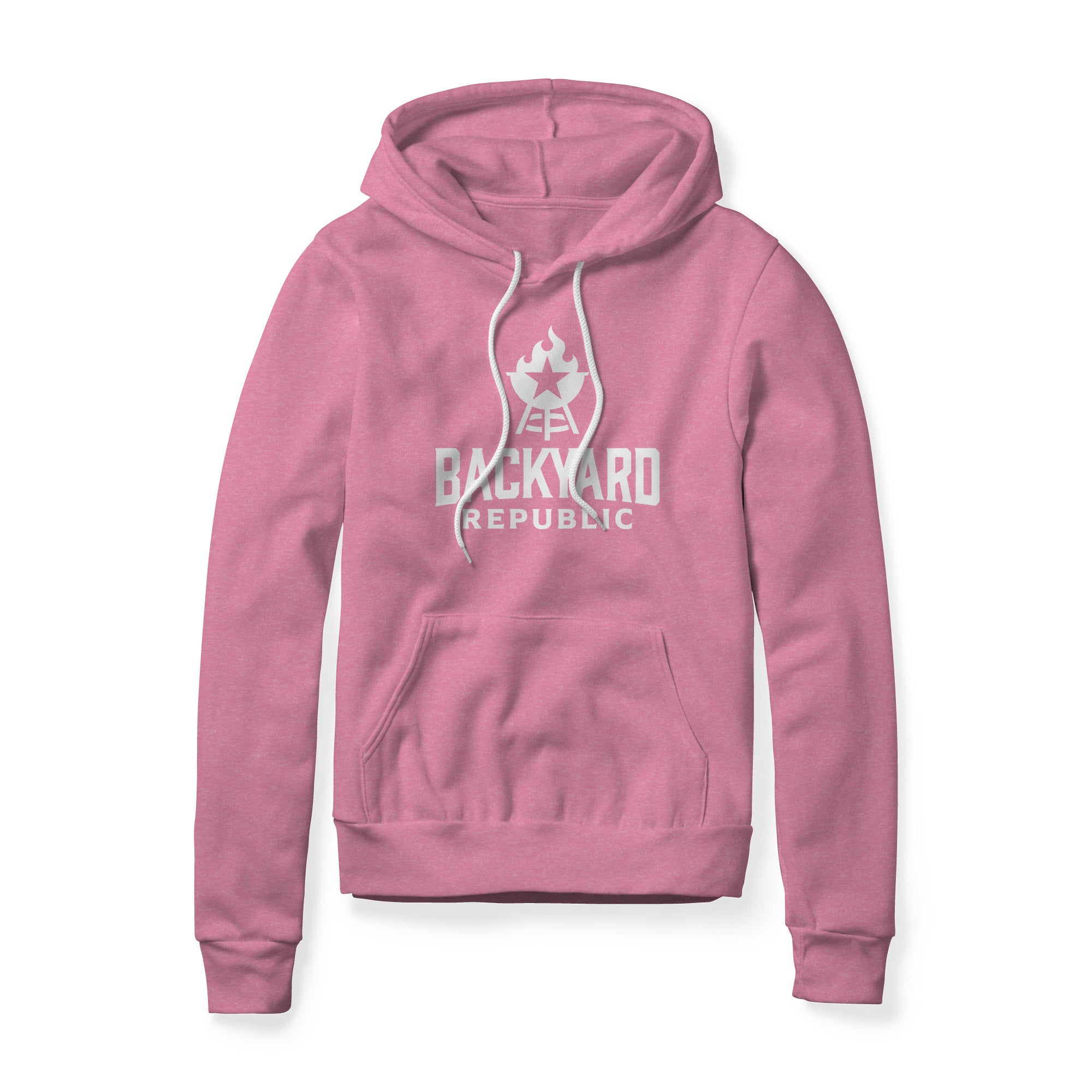 Backyard Republic Logo Hoodie - White | Backyard Republic™