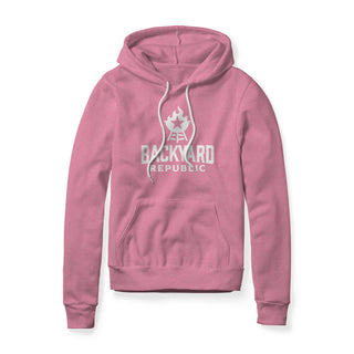 Backyard Republic Logo Hoodie - White | Backyard Republic™