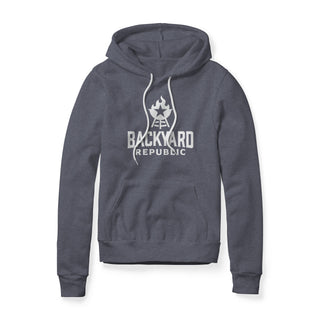 Backyard Republic Logo Hoodie - White | Backyard Republic™