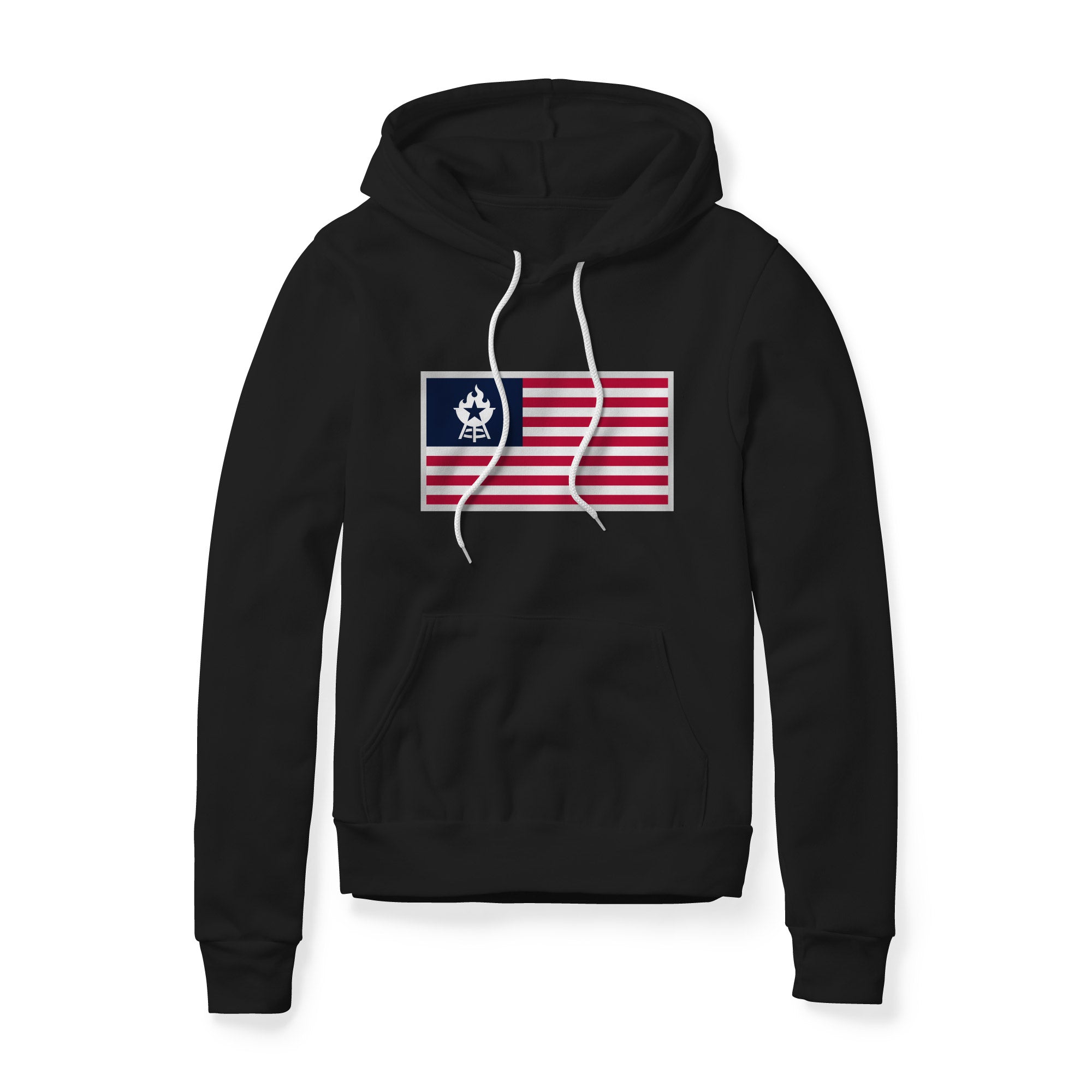 USA Flag BBQ Hoodie | Backyard Republic™
