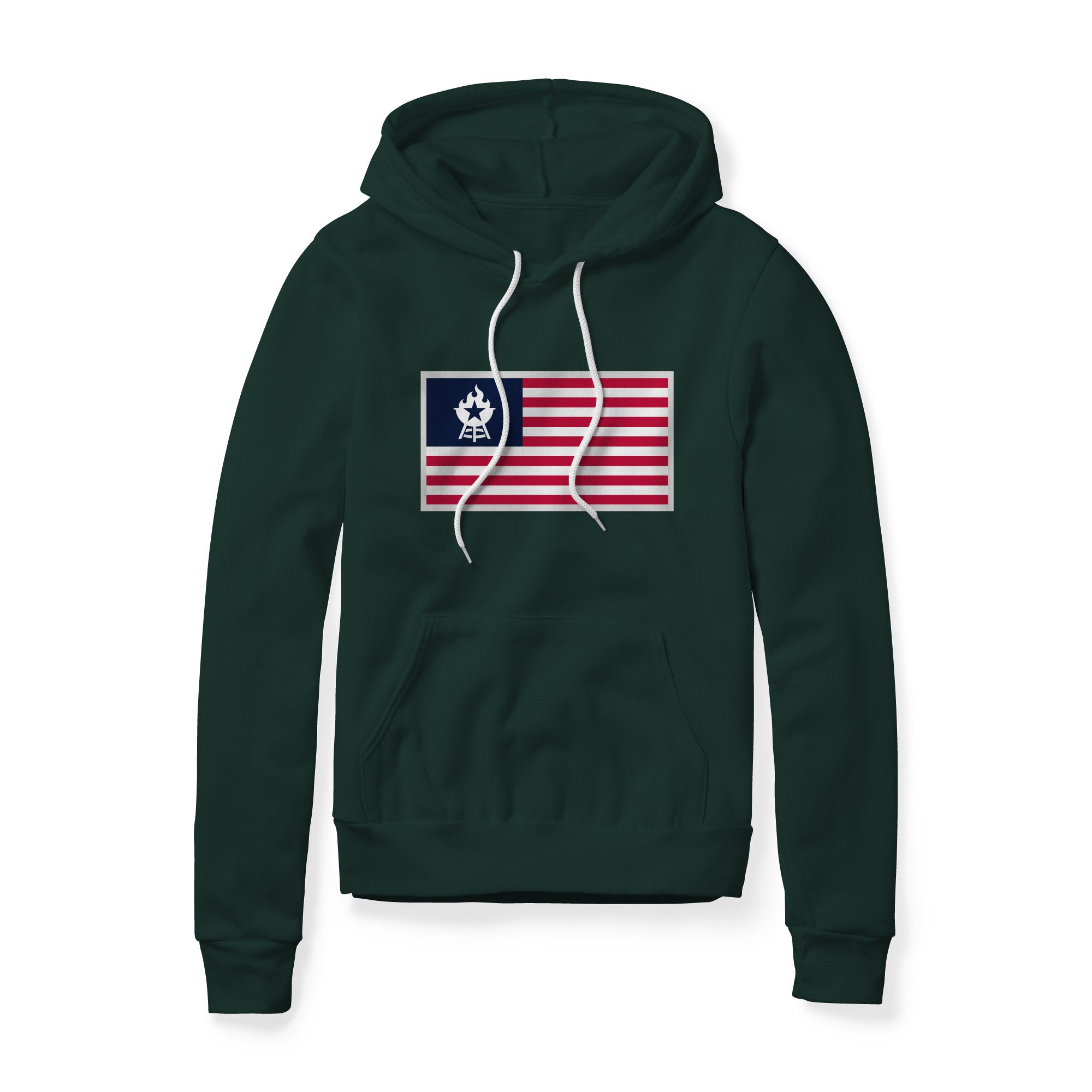 USA Flag BBQ Hoodie | Backyard Republic™