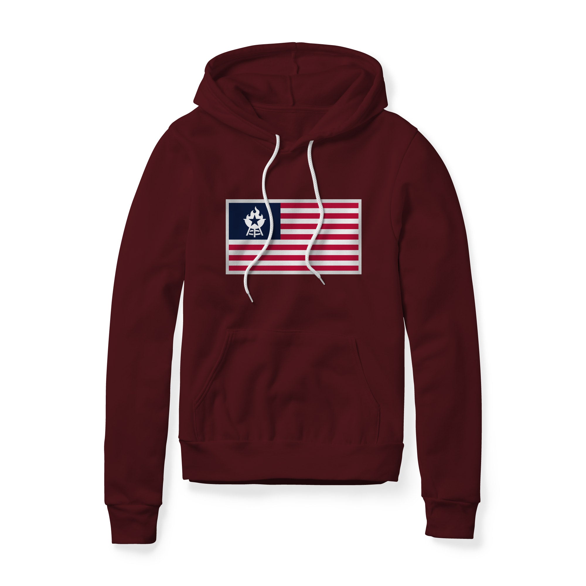 USA Flag BBQ Hoodie | Backyard Republic™