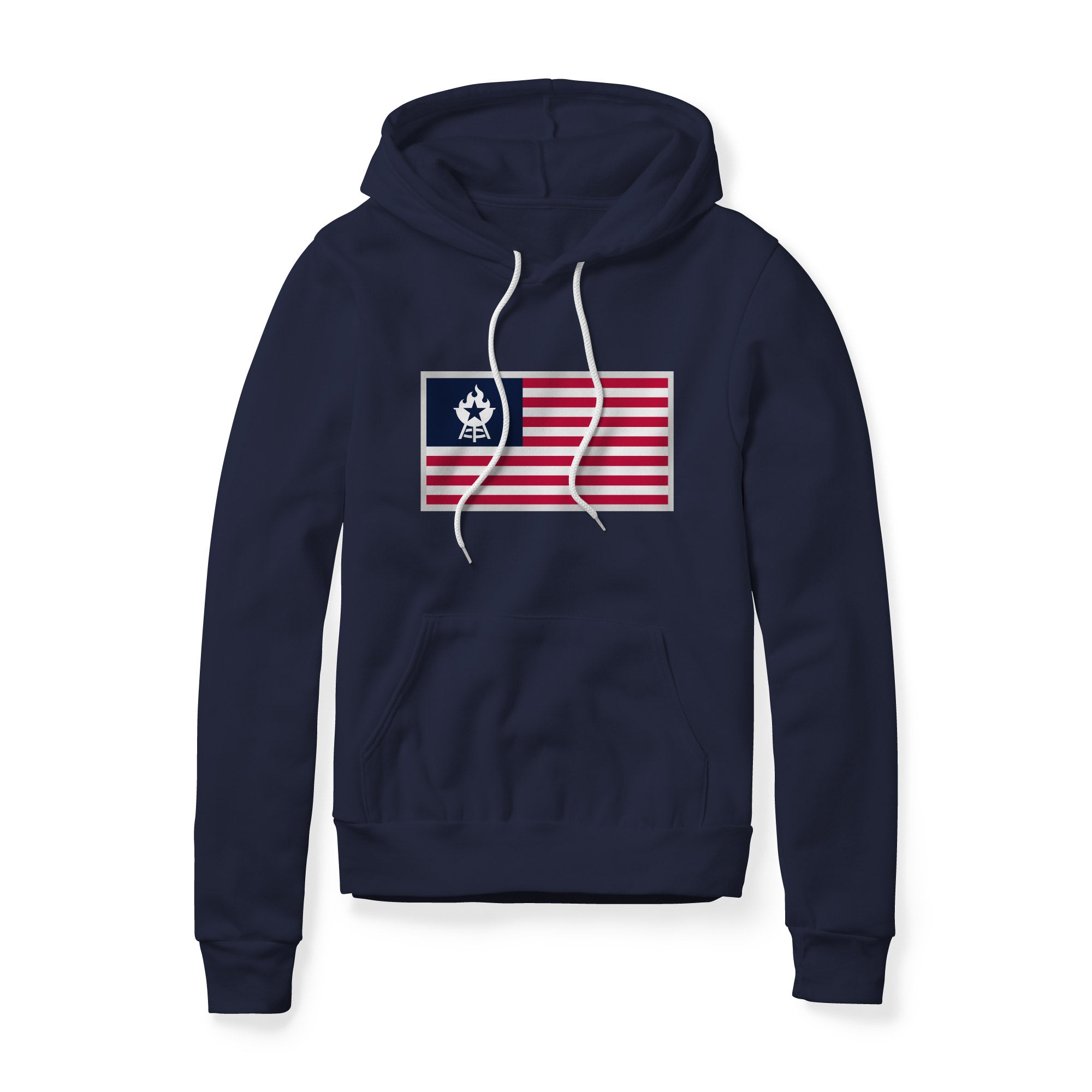 USA Flag BBQ Hoodie | Backyard Republic™