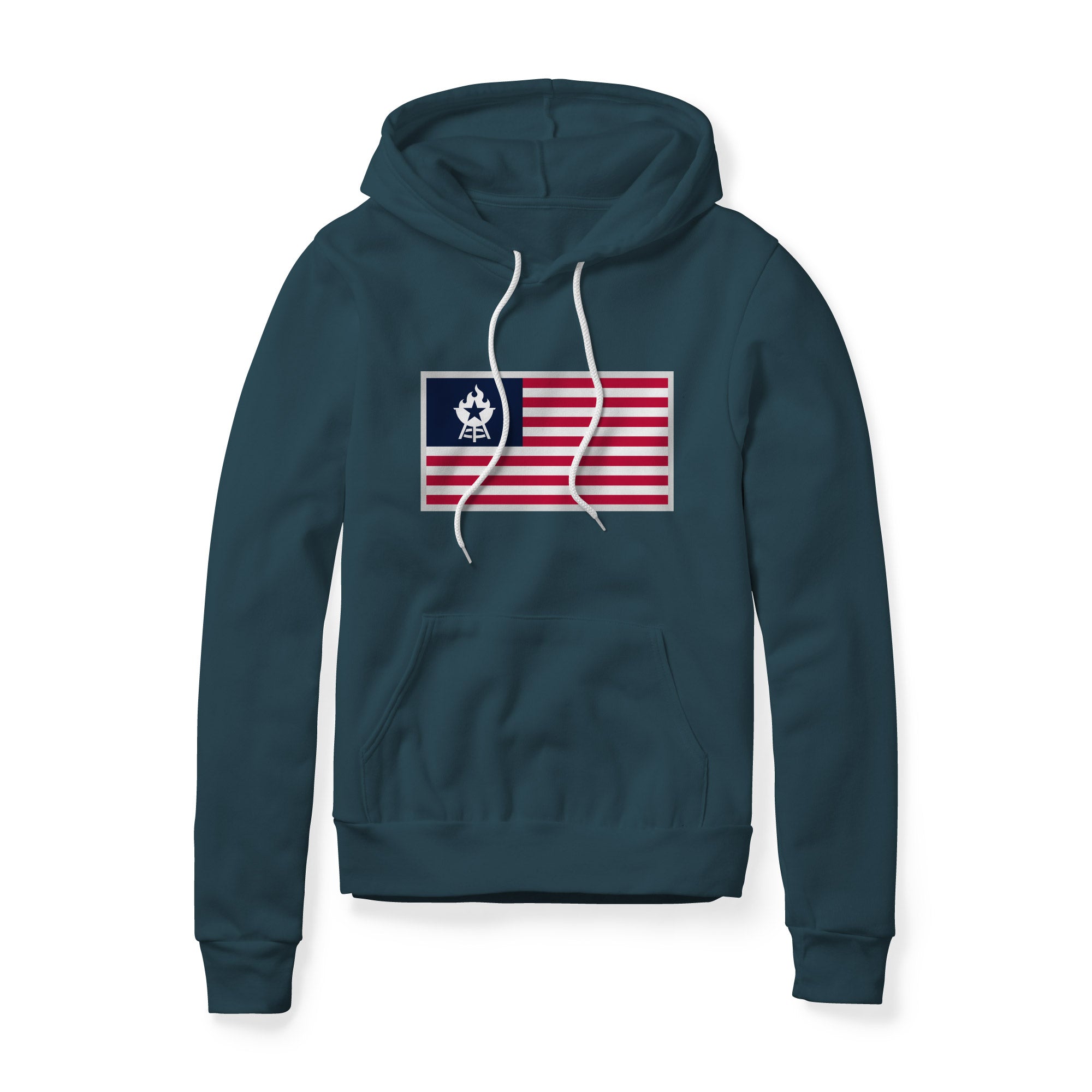 USA Flag BBQ Hoodie | Backyard Republic™