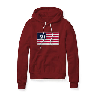 USA Flag BBQ Fleece Hoodie