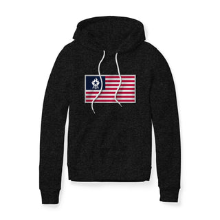 USA Flag BBQ Fleece Hoodie