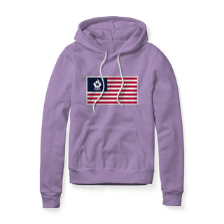 USA Flag BBQ Fleece Hoodie