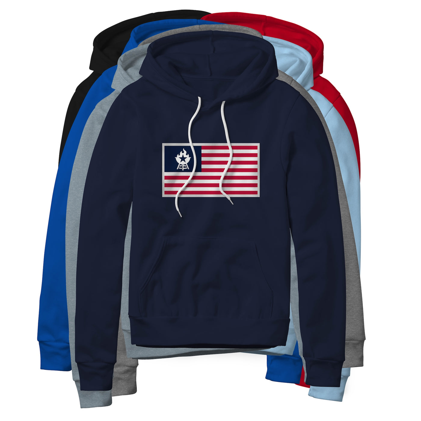 USA Flag BBQ Hoodie | Backyard Republic™