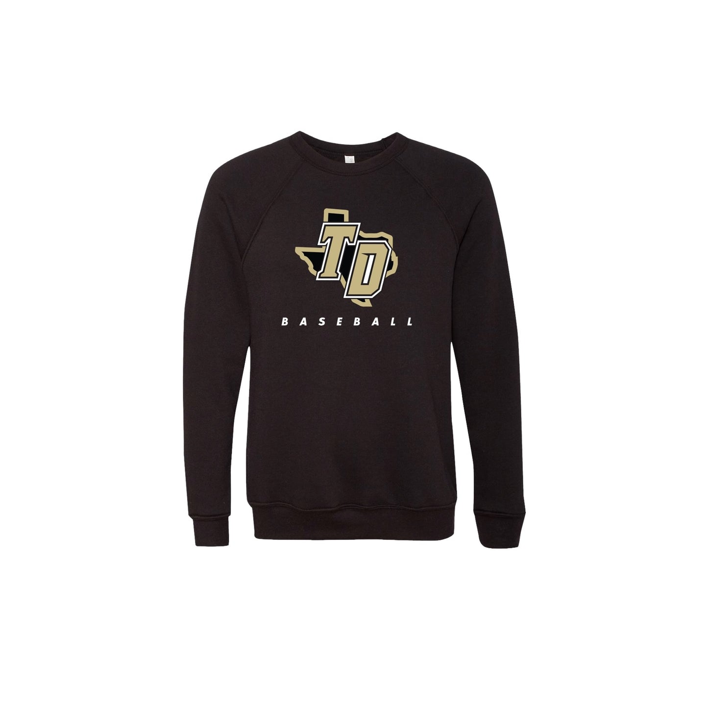 Texas Damage Cotton Blend Sweatshirt LS